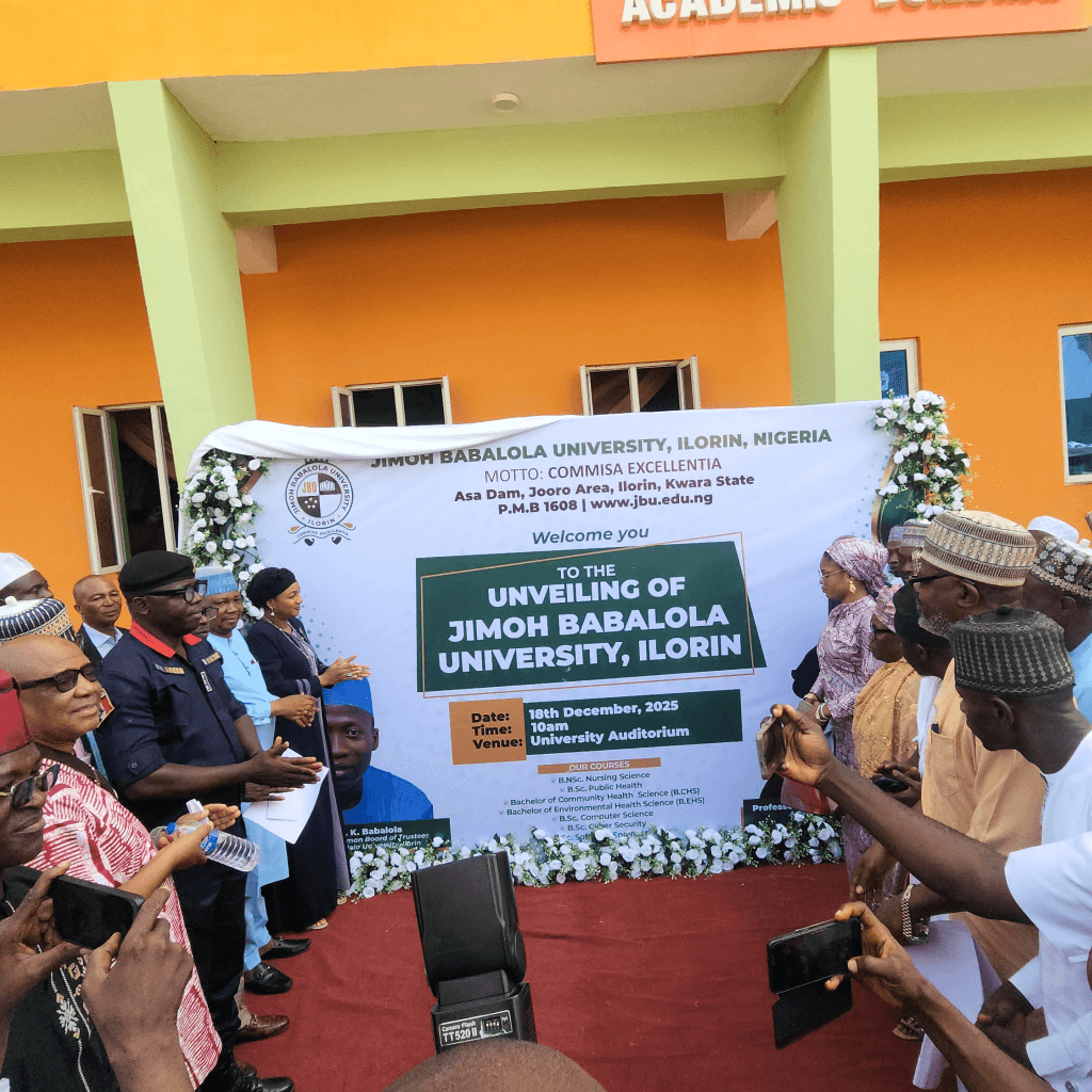 Jimoh Babalola University Officially Unveiled, Prof. Ijaiya Named Acting VC